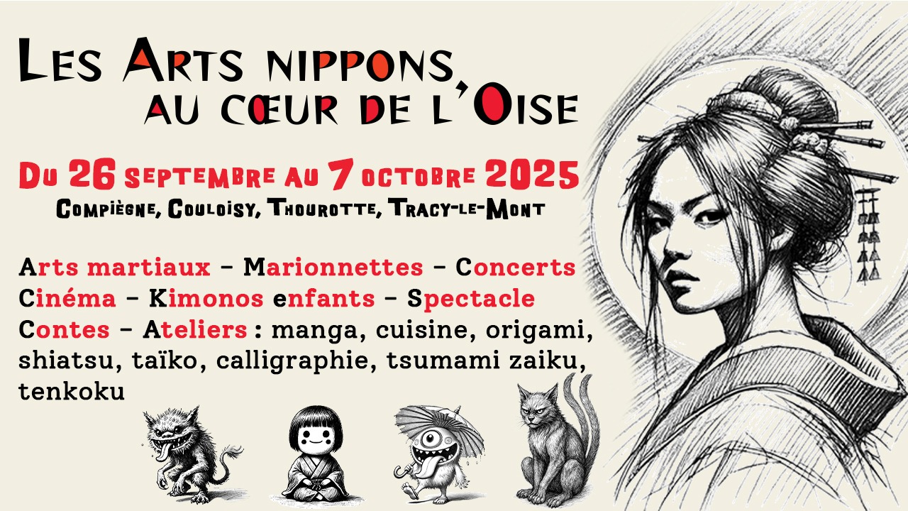 Les Arts nippons au cœur de l’Oise // 2025
