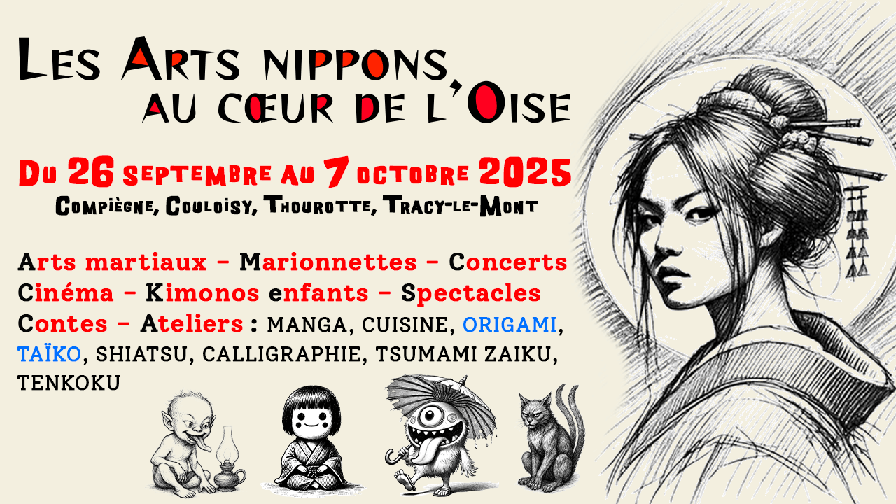 Les Arts Nippons au Coeur de l’Oise // 26 sept. au 7 nov.