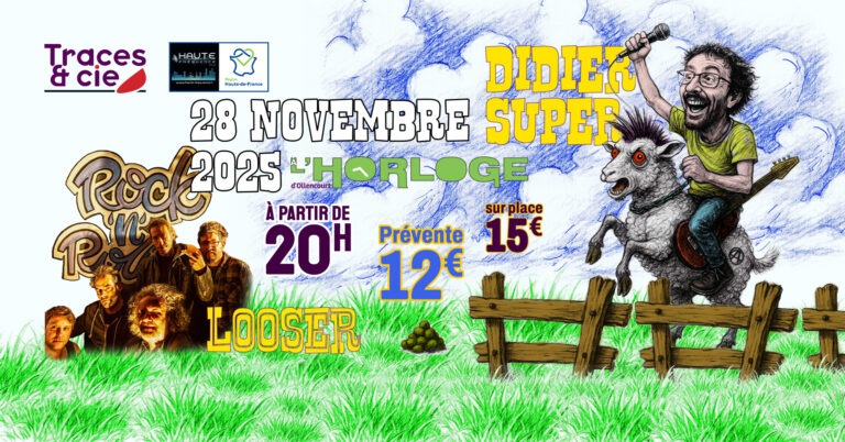 FHF 2025 – Didier Super // Looser – 28 novembre 2025 à partir de 20h
