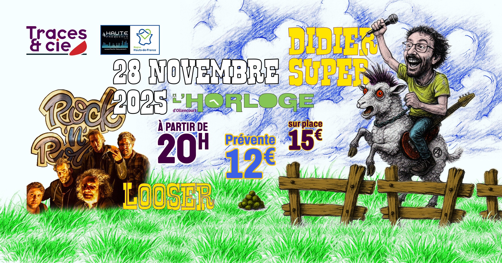 FHF 2025 – Didier Super // Looser – 28 novembre 2025 à partir de 20h